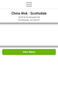 Mobile Screenshot of chinawokscottsdale.com